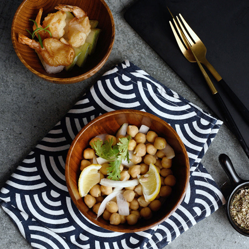 Japanese Style Wood Rice/Soup Bowl - Coco Cook Corner