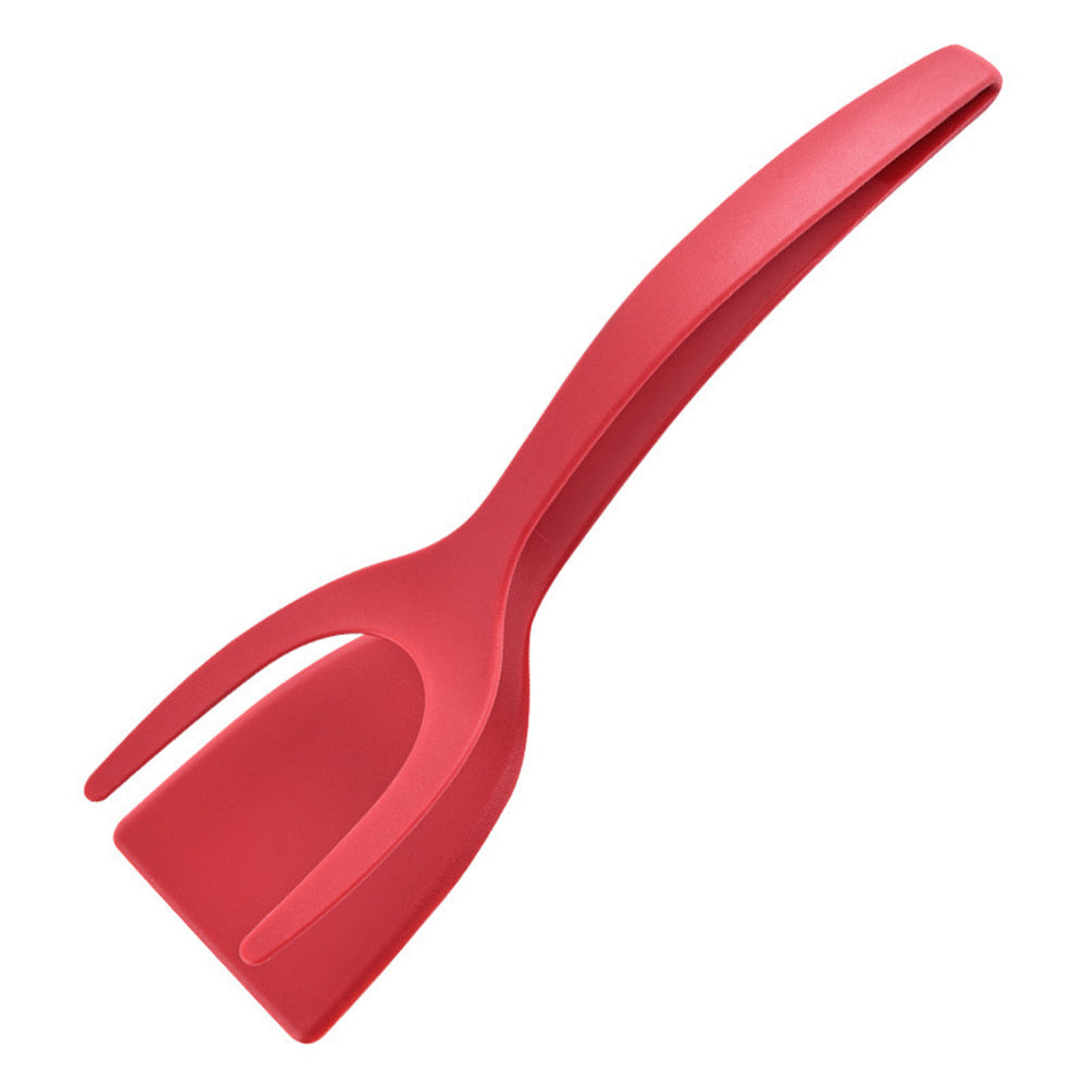 2-in-1 Flip & Grip Tongs: Versatile Turner for Eggs, Pancakes, Omelets, Fish, French Toast - Coco Cook Corner